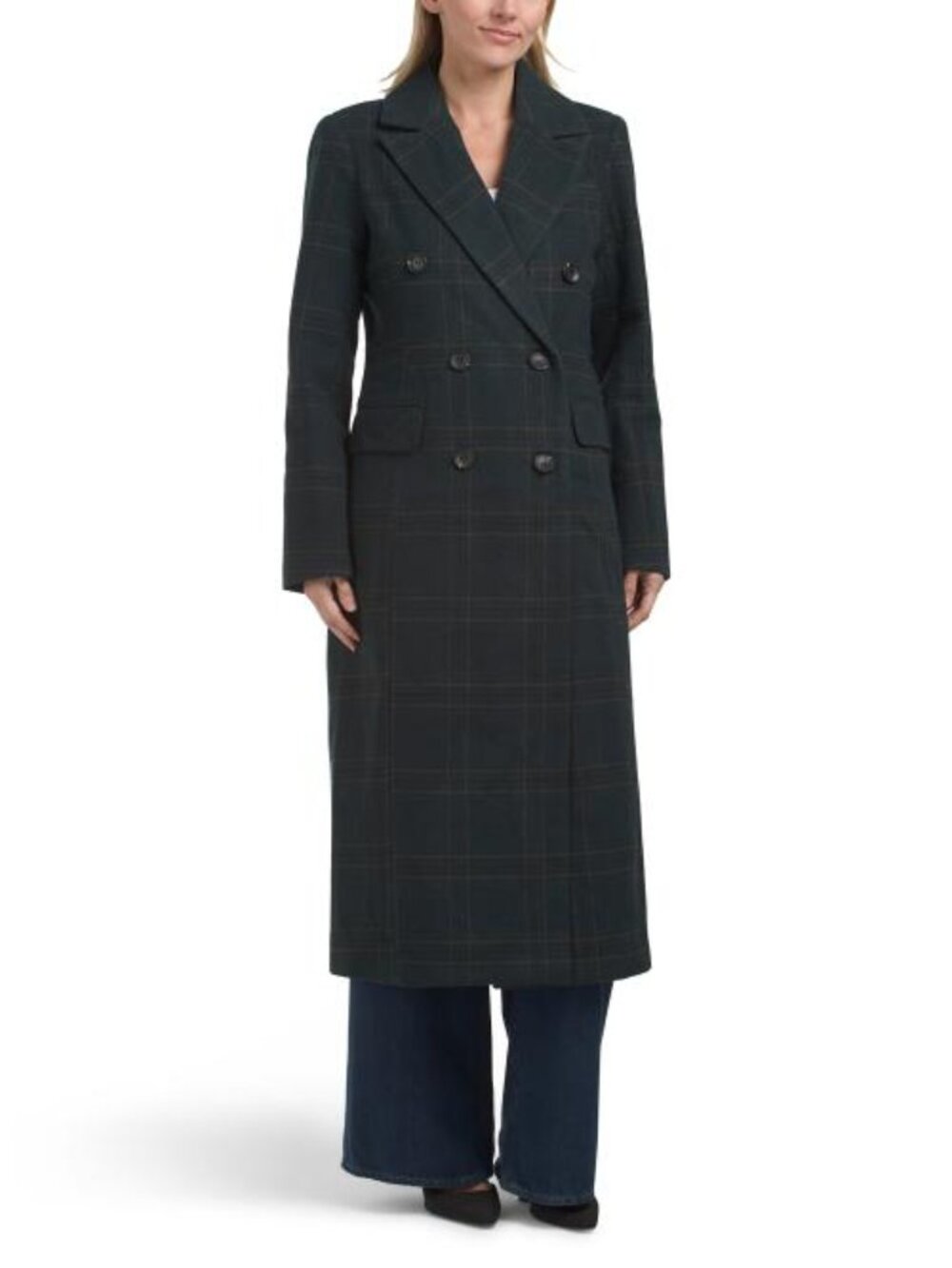 AVEC LES FILLES Tailored Tuxedo Coat